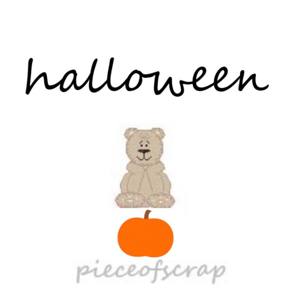 💕🐻 Shop pieceofscrap‎ Halloween 🐻💕